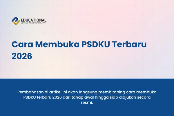 Cara Membuka PSDKU Terbaru 2026